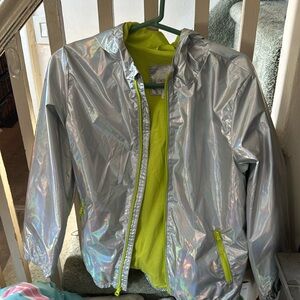 Cat & Jack wind and water resistant girls jacket.  XL